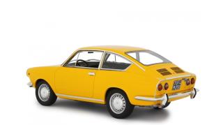 Fiat 850 SPORT COUPÈ 1968 gelb Laudoracing-Models 1:18 Resinemodell (Türen, Motorhaube... nicht zu öffnen!)